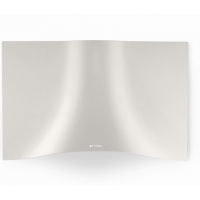 Faber Veil A90 LED Işıklı Duvar Tipi Davlumbaz Sedefli Beyaz