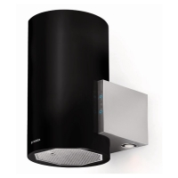 Faber Bios F32 LED Işıklı Duvar Tipi Davlumbaz Siyah