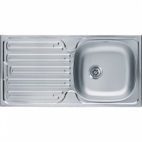 Franke CIN 611 Sağ Damlalıklı Tezgah Üstü Inox Çelik Evye