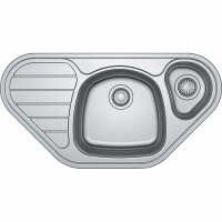 Franke SKX 651-E Tezgah Üstü Köşe Inox Çelik Evye