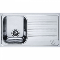 Franke AMX 611 Sağ Damlalıklı Tezgah Üstü Inox Çelik Evye